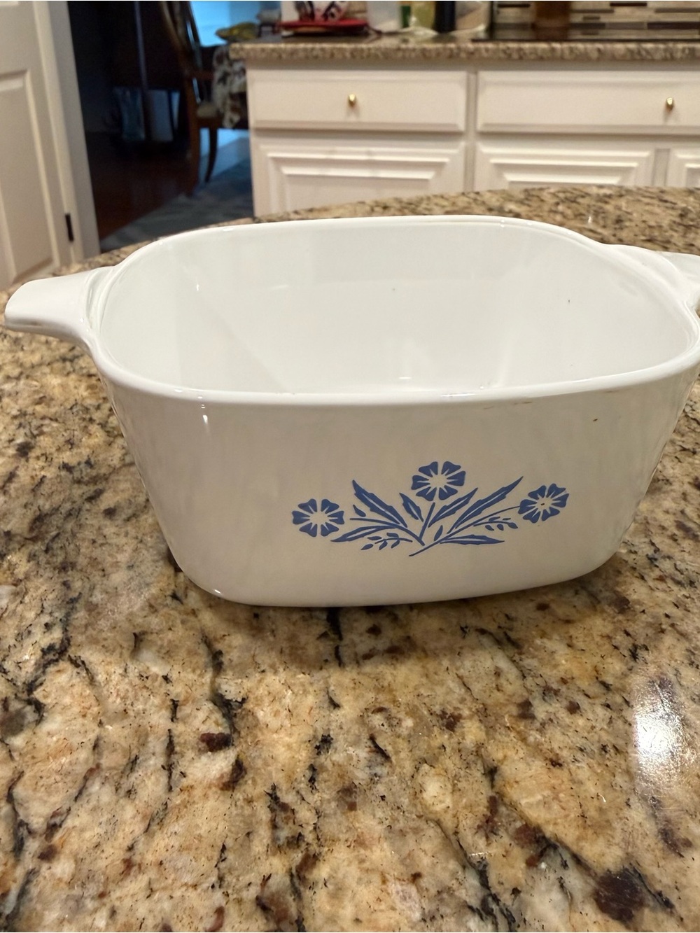 vintage Corning Ware "Cornflower Blue" 2¾ Cup Casserole Dish (Model P-43-B)